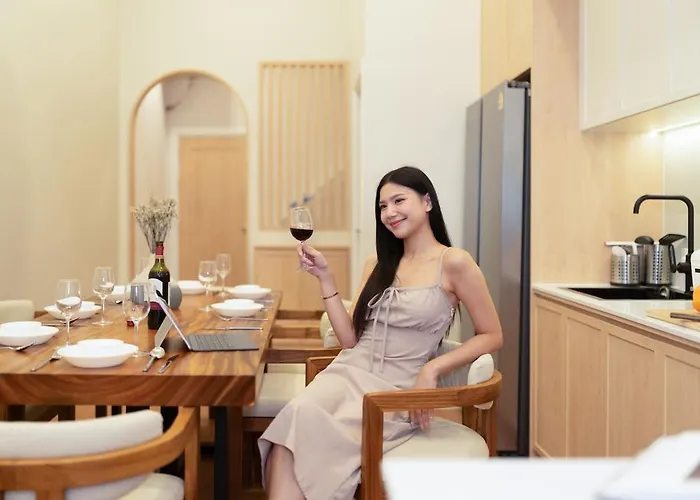 別荘 Modern Organic 3br Near Ekkamai With Jacuzzi Cityview